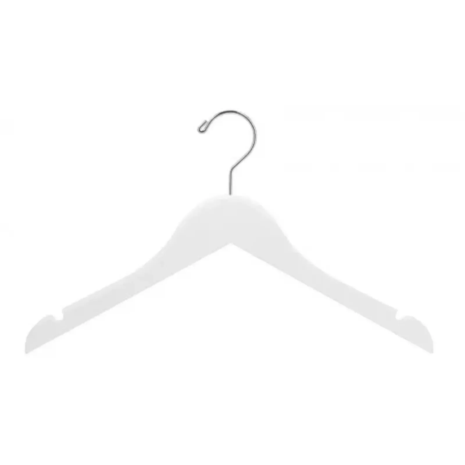 

Only Hangers Petite White Wood Dress Hanger (pack of 10)