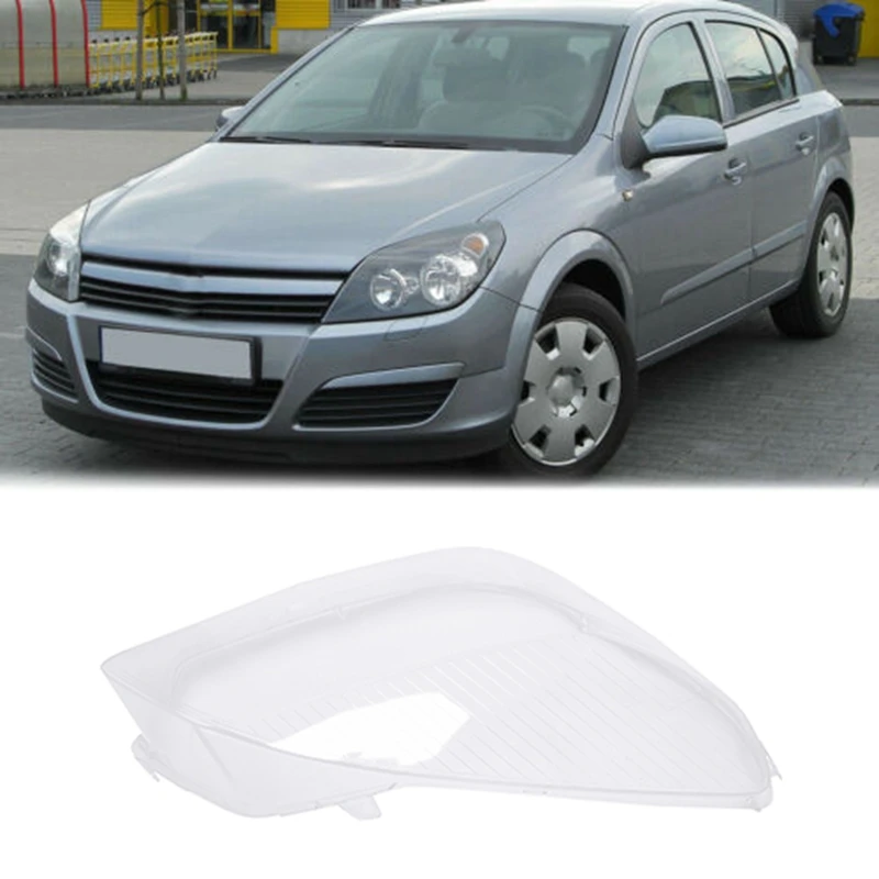 

Headlight Head Light Lamp Lens Cover For Astra H Mk5 2004-2010