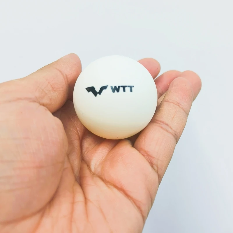 Table Tennis Balls 6 PCS/BOX DHS DJ40+ WTT Approved 3 Star ABS Ping Pong Balls for Professional Games