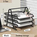 3-Tier Black