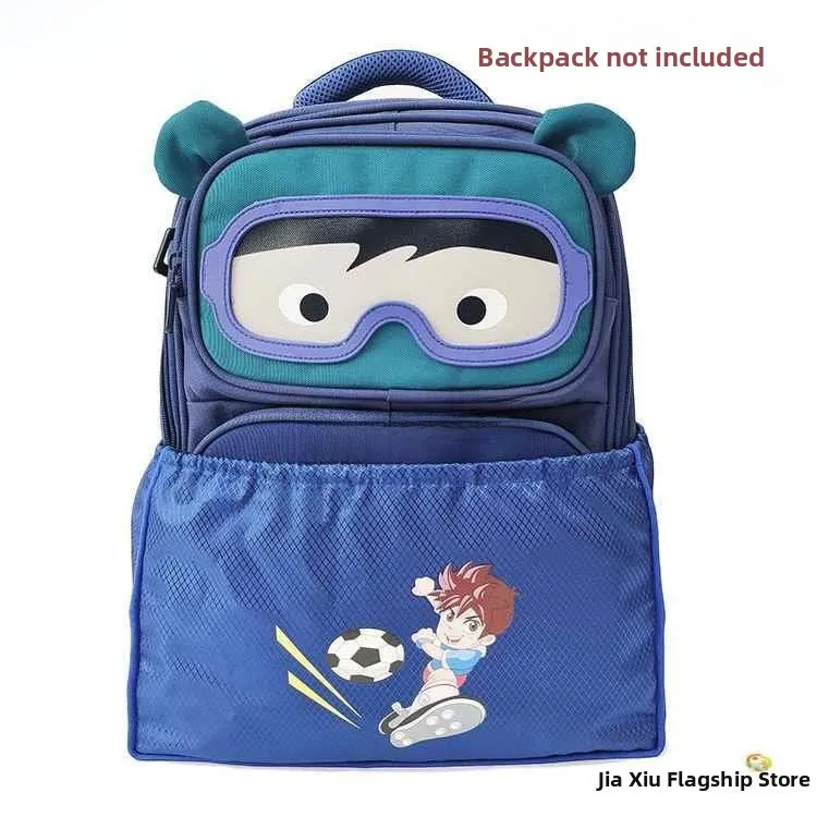 Royal blue & navy blue soccer kid