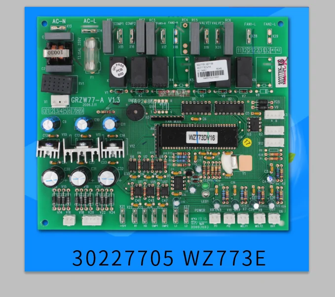 

100% new for Gree Air Conditioning Computer Board 30227705 Motherboard WZ773B Control Board GRZW77-A
