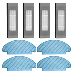 Enhanced Side Brush & Filter Mop for Robot Vacuums - Premium Replacement Parts (0224VAC16)