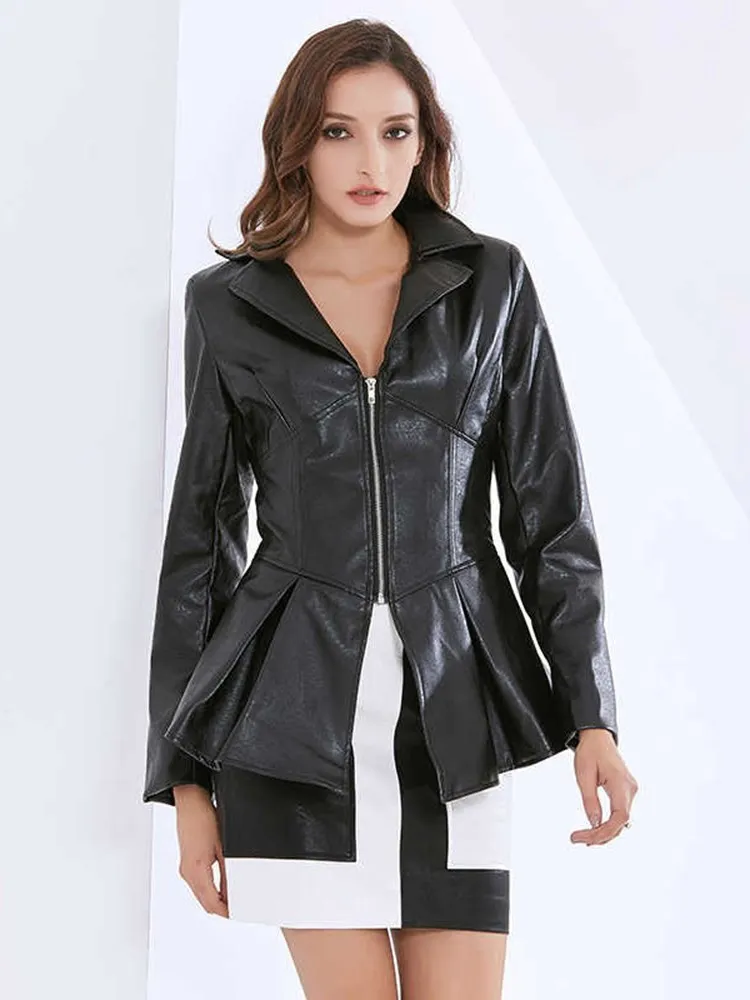 Рисунок 3 - Женская кожаная туника с отложным