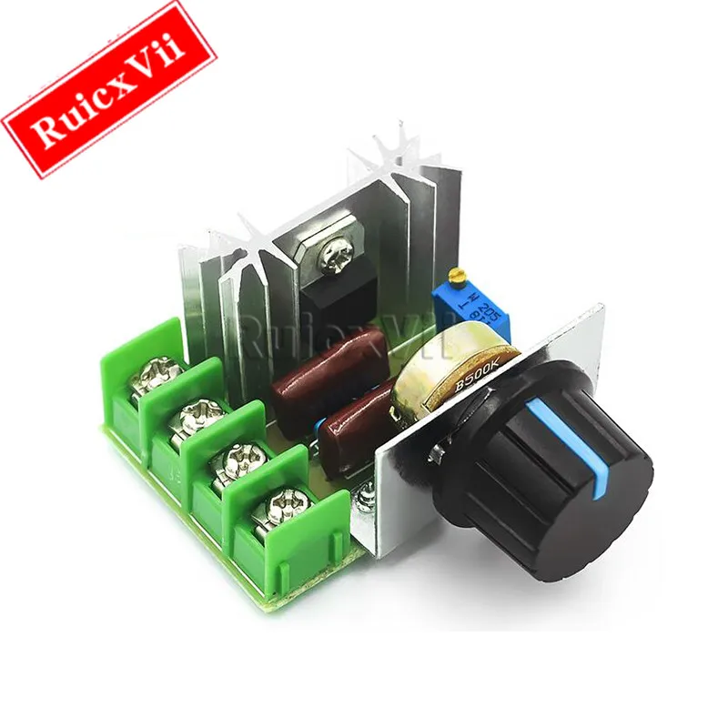 AC220V 2000W/4000W SCRVoltage Stabilizer Dimmer Motor Speed Controller