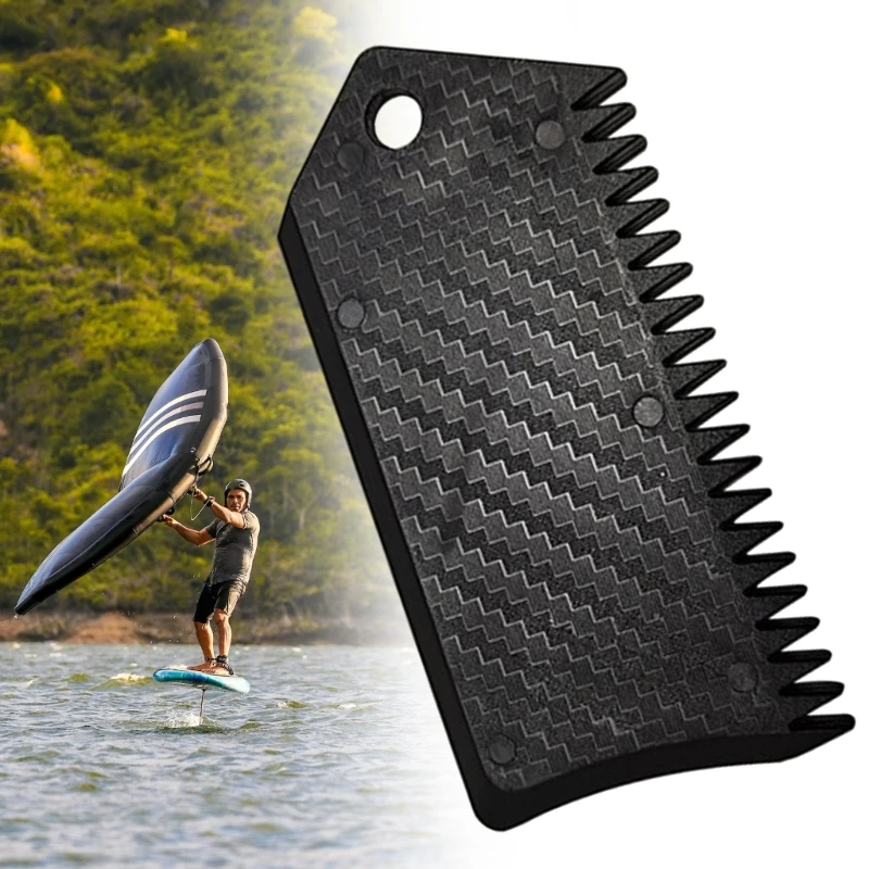 Surfboard Wax Scraper Plastic Cleaning Comb Tool for Maintaining Surfboard Wax