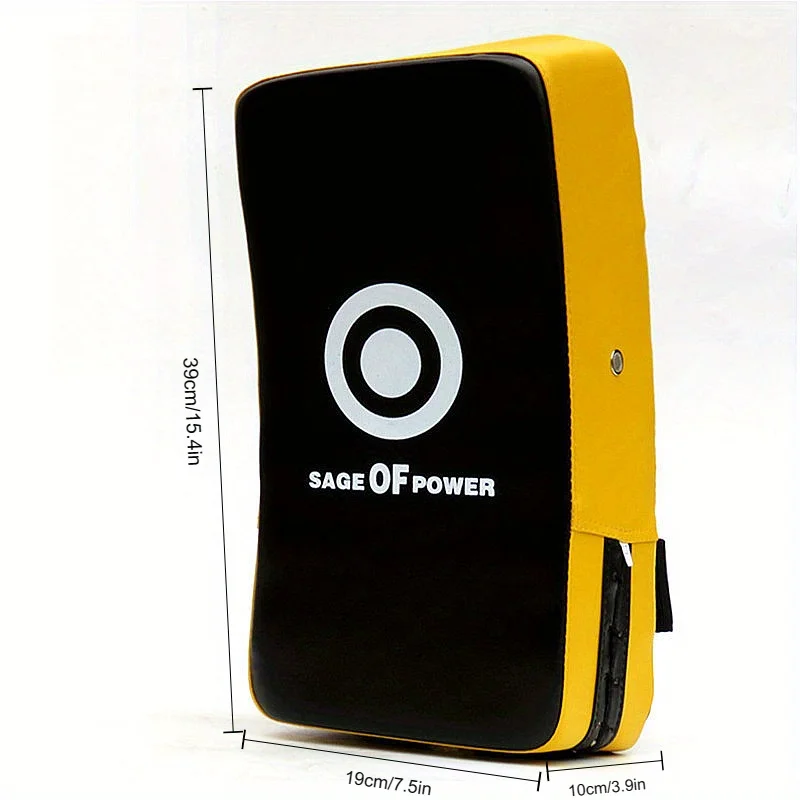 Kick Pad 1Pc Thickened Foot Target Pad, Handheld Bending Target, for Boxing, Muay Thai, Taekwondo Training