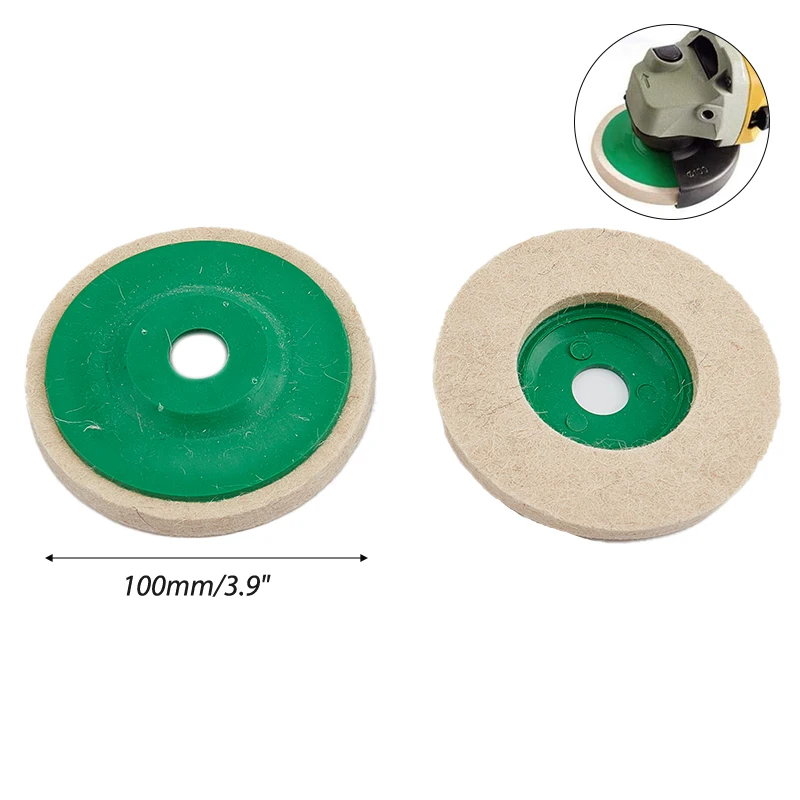 1pcs Wool Polishing Wheel Buffing Pads Angle Grinder Wheel Felt