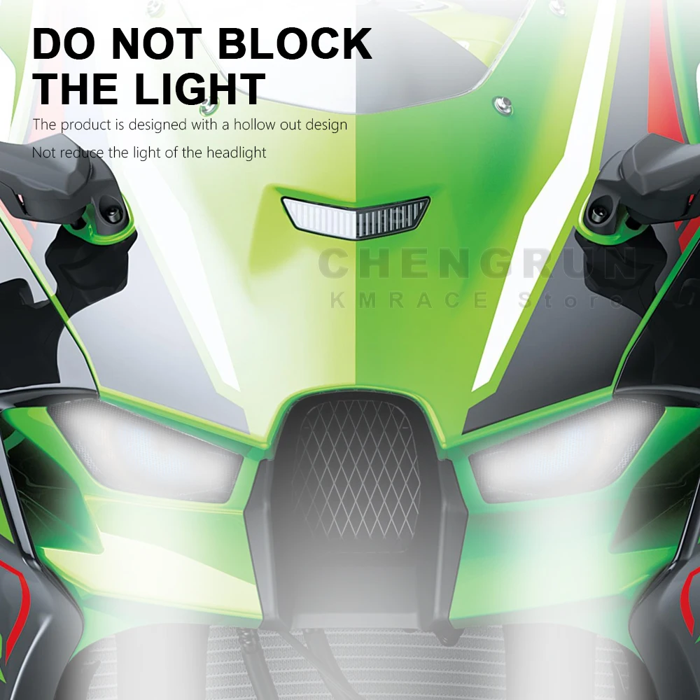 Headlight Sticker Waterproof Motorcycle Decals for Kawasaki ZX10R