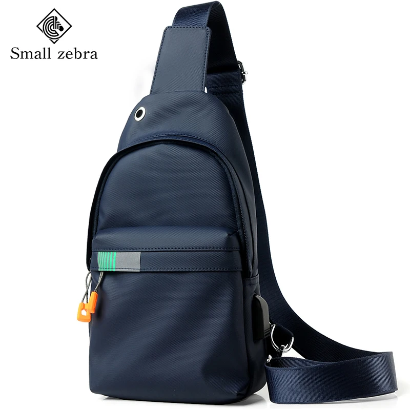 

Модные мужские сумки, Повседневная брызгозащищенная нагрудная сумка из ткани «Оксфорд», сумки через плечо 7,9 дюйма для мужчин, мужские сумки-мессенджеры, черные мужские сумки на плечо