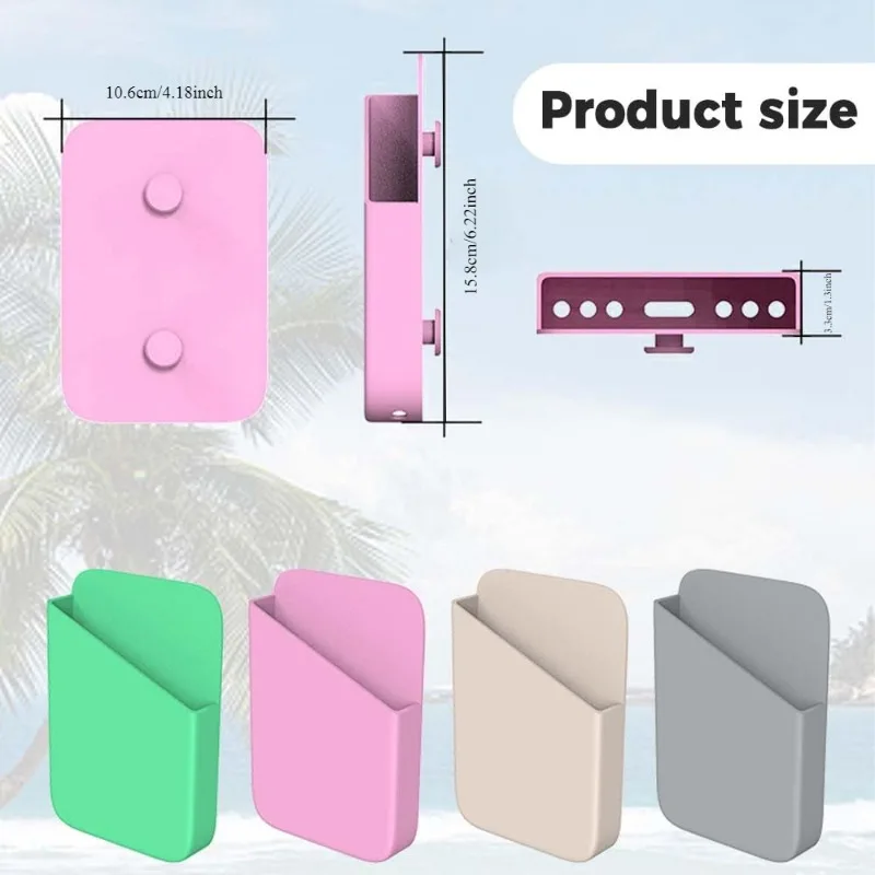 Fashion Soft Reusable Phone Insert Case Compatible Rubber Beach Tote Bags Silicone Phone Holder for Bogg Bag Mobile Phone Box