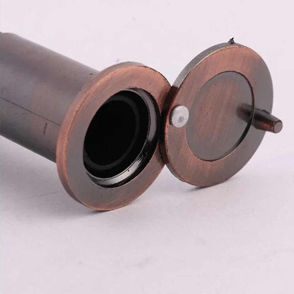 Description Picture 6 of item220 Degree Wide Viewing Angle Door Viewer Privacy Cover Security Door Eye Viewer Peephole With Privacy Cover Optical Glass Lens