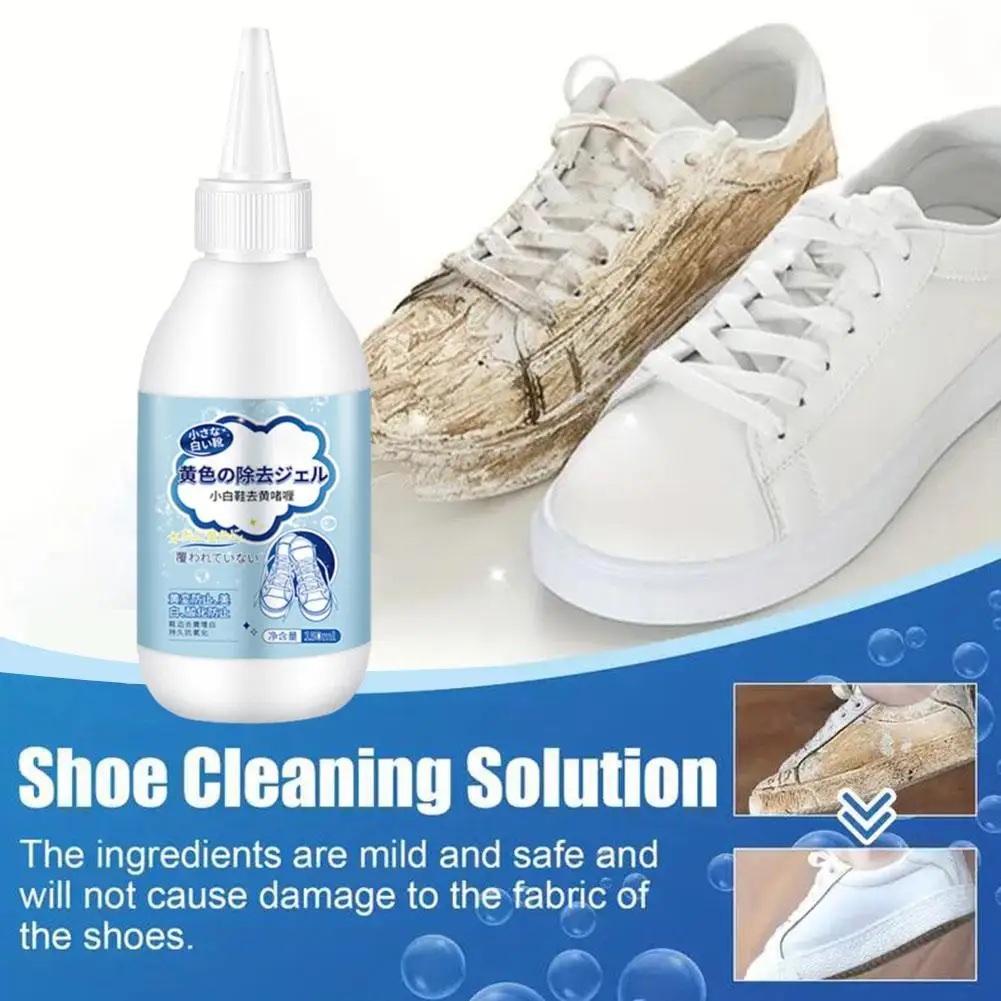 Powerful Foam Cleaner for White Sneakers Shoe Stain Remover & Whitener Water Free Sneaker Cleaner Spray