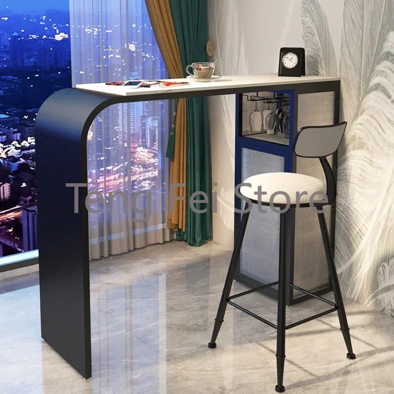 

Coffee Luxury Bar Tables Cocktail Kitchen Modern Bar Tables Long Reception Desk Muebles De Cocina Nightclub Furniture YY50BT