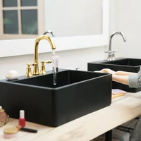 NEW 1/6 Scale Miniature Kitchen Sink Lavatory Wash Basin Faucet for Blyth Barbies Dollhouse Furniture Toys Accessories 1