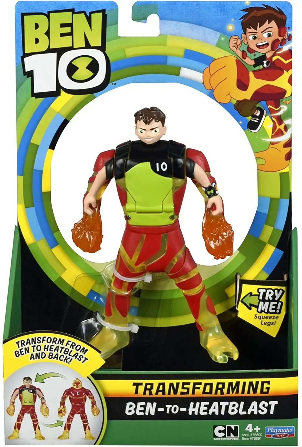 thumbnail image 1 of Figura de acción original de Ben 10 Power up Four Arms Ben Tennyson Grey Matter Power up Diamondhead Power up Four Arms Juguetes para niños, 1 of 5