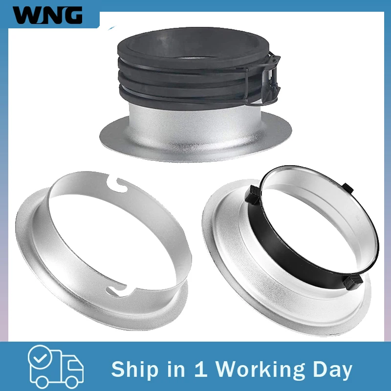 Adattatore Ad Anello Da 144Mm 152Mm Per Bokens Elinchrom Profoto Mount Stobe Flash Softbox