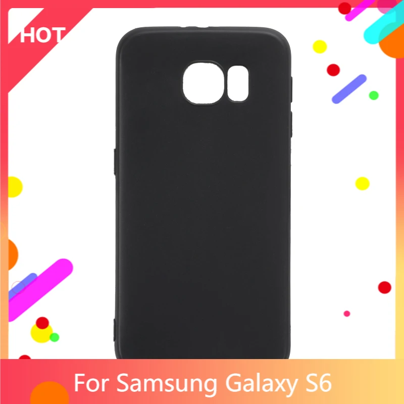 Custodia Galaxy S6 Cover Posteriore In Tpu In Silicone Morbido Opaco Per Samsung Galaxy S6 Custodia Sottile Antiurto