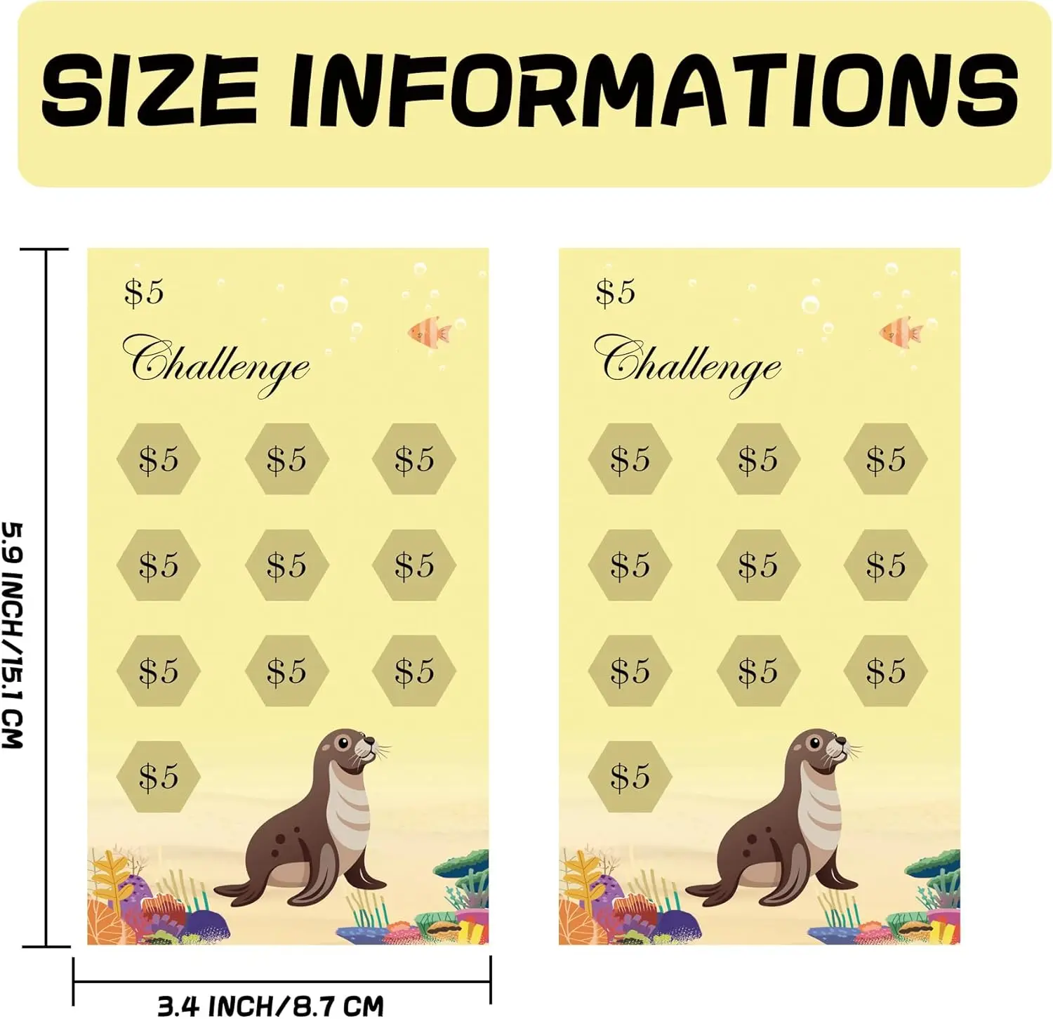 32 Pcs Savings Challenge Trackers Money Saving Wallet Budget Savings Cards for Cash Envelope 5.9x3.4Inch Challenges Plan