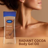 Lotion corporelle à l'huile de cacao et au curcuma 200ml, vitamine B3, vitamine C, gel hydratant illuminateur pour peaux sèches 3