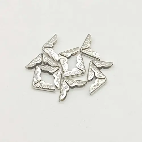 Notebook Metal-Edge Protection Bronze Decoration and TN Elastic Rubber Band for Protection Diary Accessories - Image 8