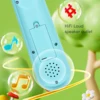 Children's simulation remote control for early education and puzzle, English, French, Spanish, music, battery, self provided 6