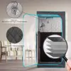 Portable Full Size Infrared Sauna Home Spa Detox Therapy with Upgrade Reinforced Portable Chair Whole Front Clear Window 2