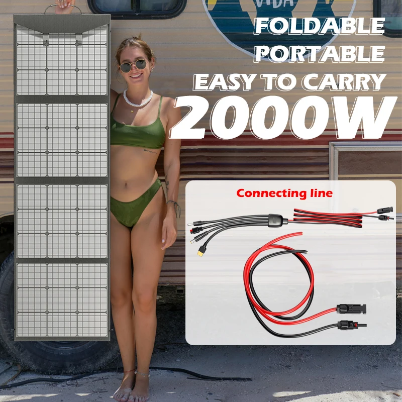 2KW 18V Foldable Solar Panel Kits 1
