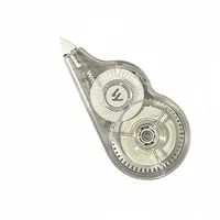 6Pcs Clear Case Correction Tape – 72m Total, See the Remaining Tape at a Glance, Smooth Cover for Students Teachers 6