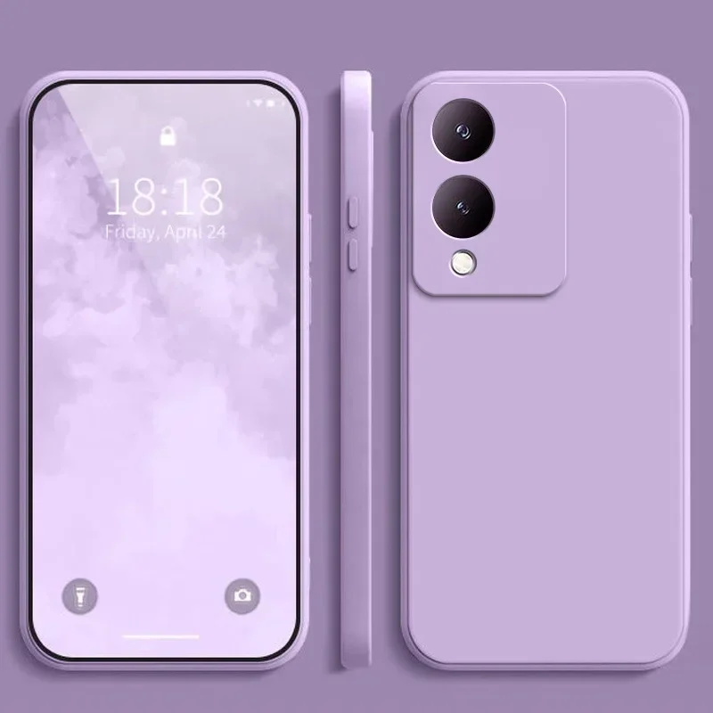 Ultra Thin Matte Solid Color Silicone Phone Case - Soft TPU Back Cover