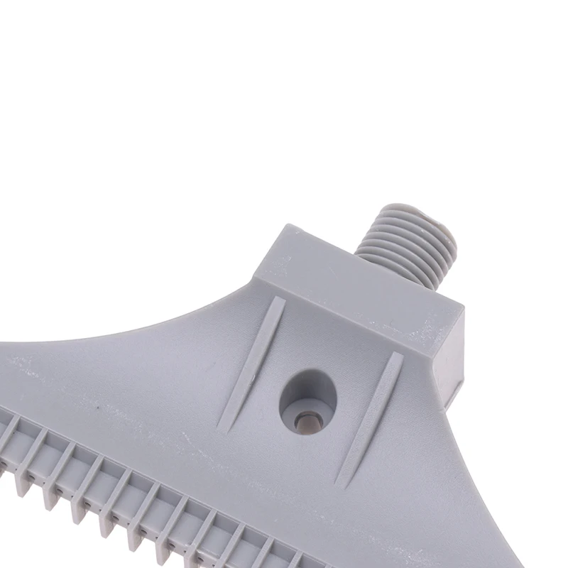 Wideth Plastic Air Knife Air Blowing Drying Flat Fan Nozzle Male Thread Wash Jet Nozzle Plastic Blowing Nozzle
