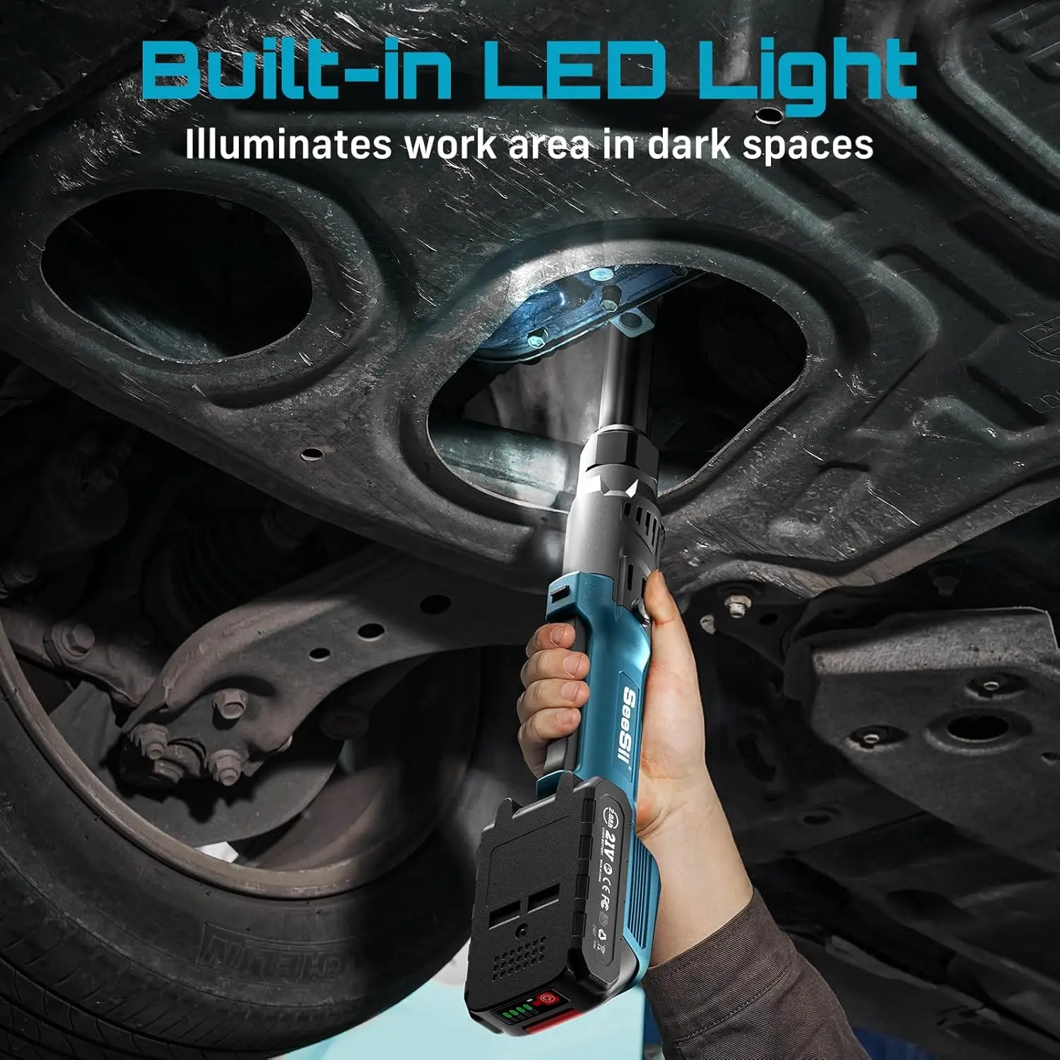 Cordless Electric Ratchet Wrench 6