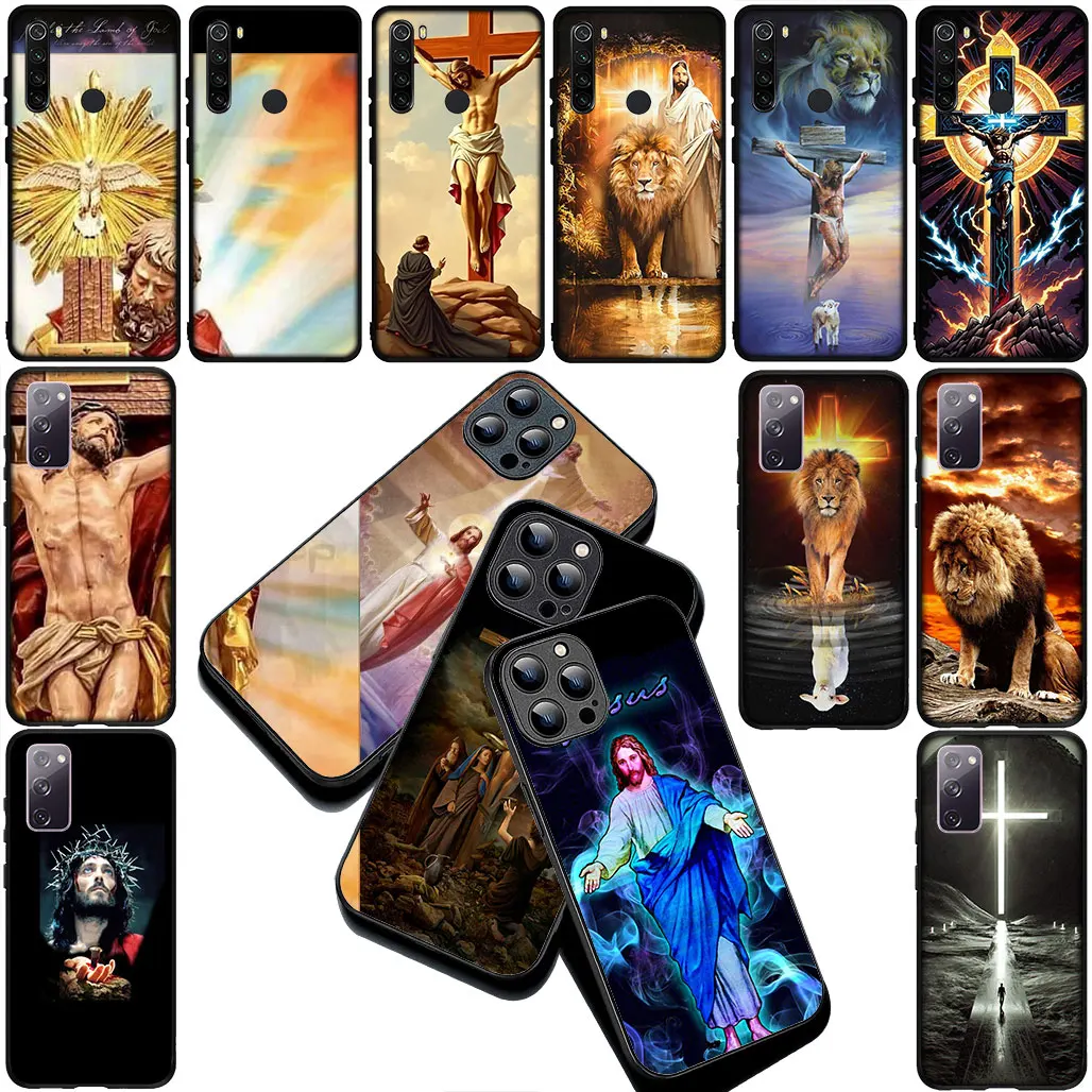 Divine Savior Christian Cross Phone Case Cover