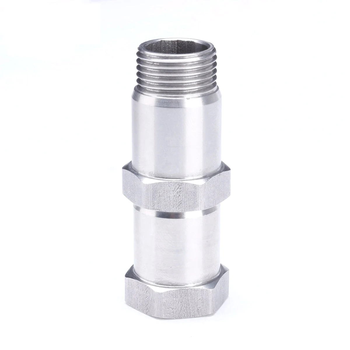 1PCS M18x1.5 O2 Oxygen Sensor Adapter 35mm Stainless Steel Connector Test Pipe Extension Adapter Universal Car Accessories 5