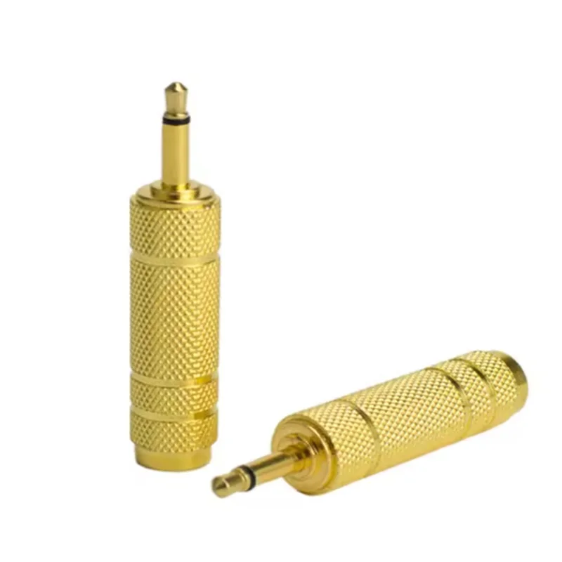 Universal Audio Adapter: 6.35mm to 3.5mm Jack Connector