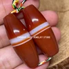 2pcs Natural Magic Power Tibetan Agate *One Line* Amulet Red Dzi Beads CB030 5