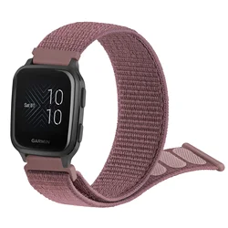 Versatile Nylon Smartwatch Strap - 20/22mm, Breathable & Durable Bracelet - 22mm universal (Smoky Purple)