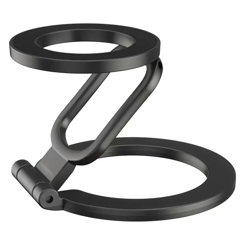 Magnetic Double-Sided Phone Ring Holder & Stand with Kickstand and Magnet Grip
