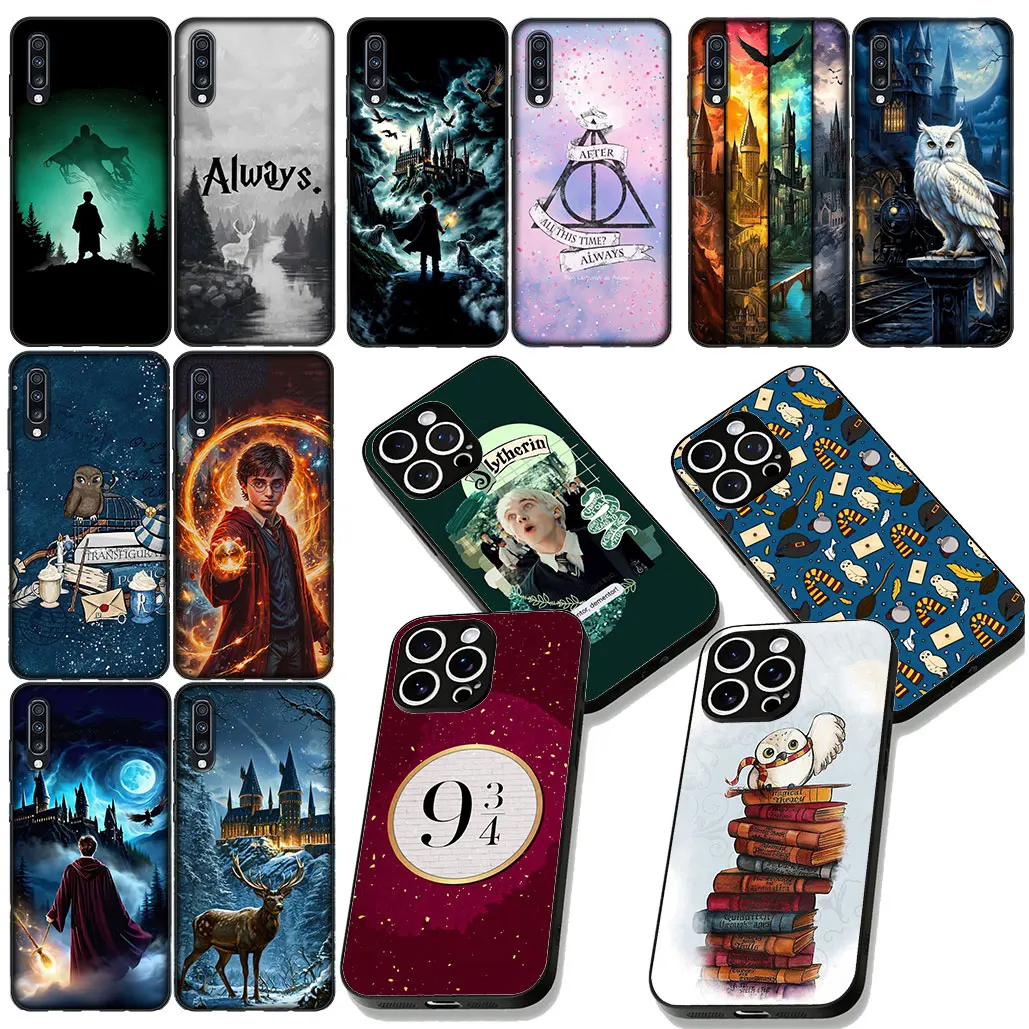Art Cool Harries Owl Wand Potters Phone Cover Case