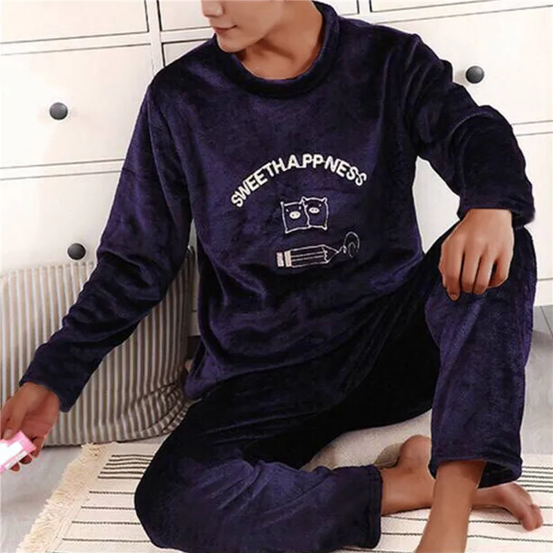 Conjuntos De Pijama De Verano Para Hombre, Ropa De... - Grandado
