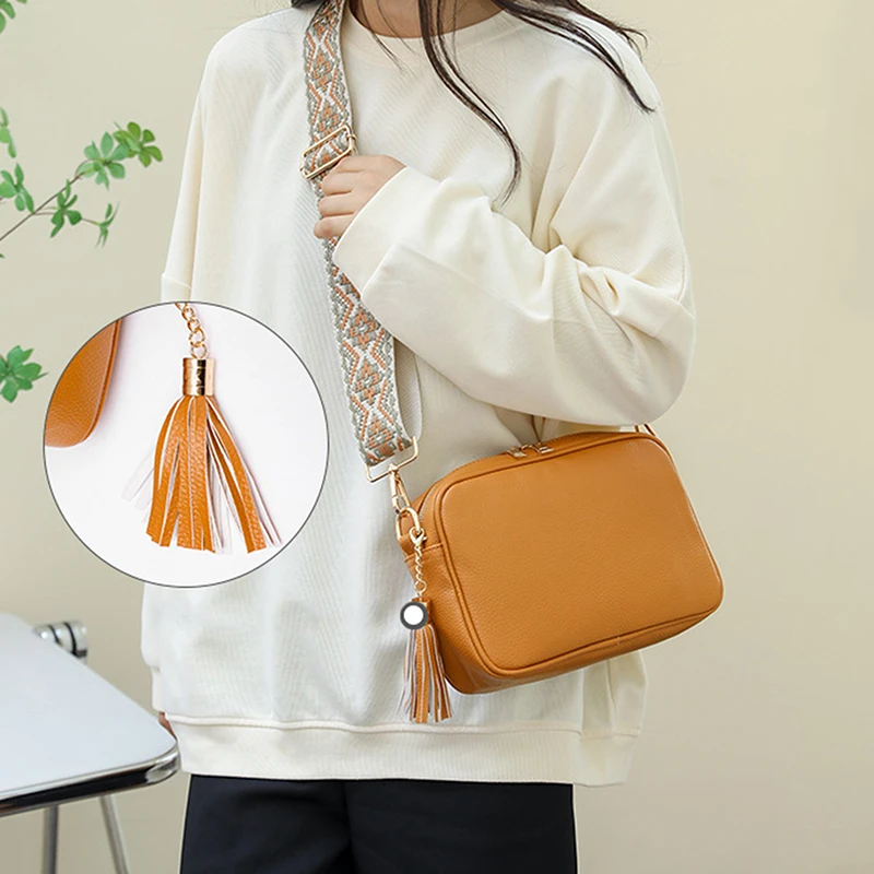 Vegan Pu Leather Quilted Shoulder Bag With Chain Strap & Tassel Women's  Cross Body Bag Crossbody Bags For Women Stylish Designer - AliExpress