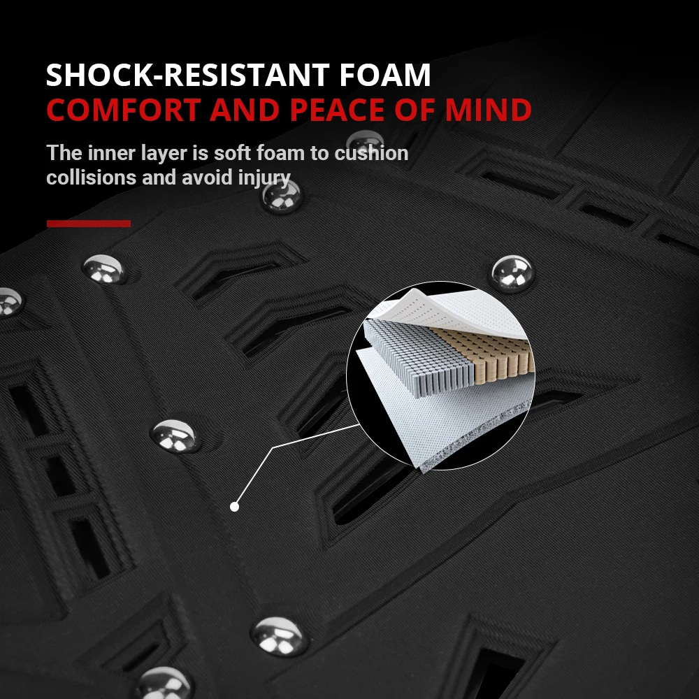 오토바이 조끼형 아머 등 가슴 보호대 낙상 방지 바이크 바디 아머 내마모성 모토크로스 레이싱 라이딩 보호 장비