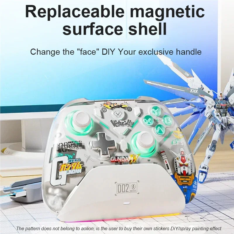 Aolion K20 RGB Wireless Gaming Controller With Charging Dock