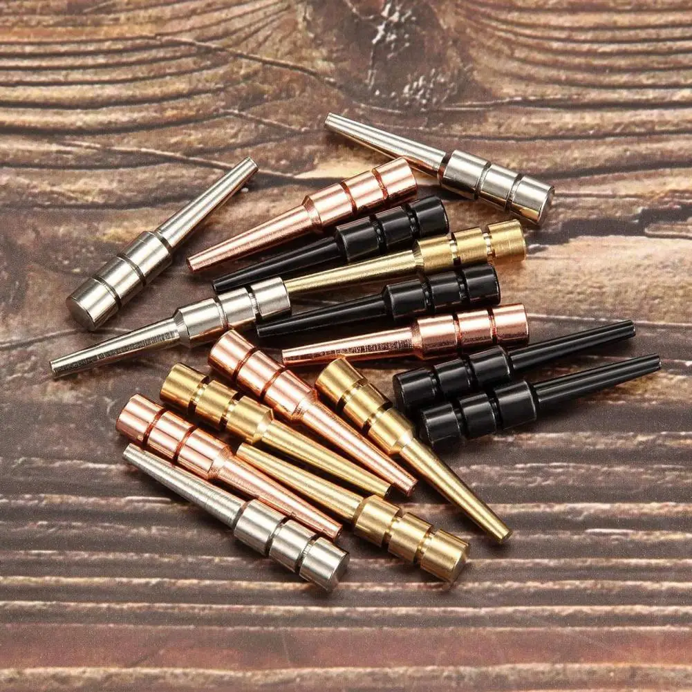 12Pcs Metal Cribbage Peg 3 Colors Cribbage Scoreboard Pin 1/8-Inch Holes Scoring Needle Score Stick Metal Game Board Pegs