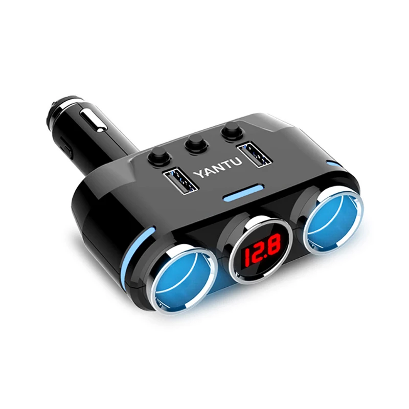 ڵ    й ÷, 12V-24V, LED USB  ÷  Ʈ, 3  ڵ, ޴ DVR ׼