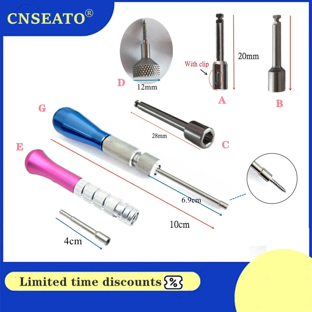 DentalMiniImplantScrewDriverOrthodonticMicroScrewdriverTool