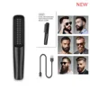 Cordless Hair Straightener Beard Comb for Women and Men 25W 2600mAh Automatic Brush Mini Magic Portable Wireless USB Charging 1