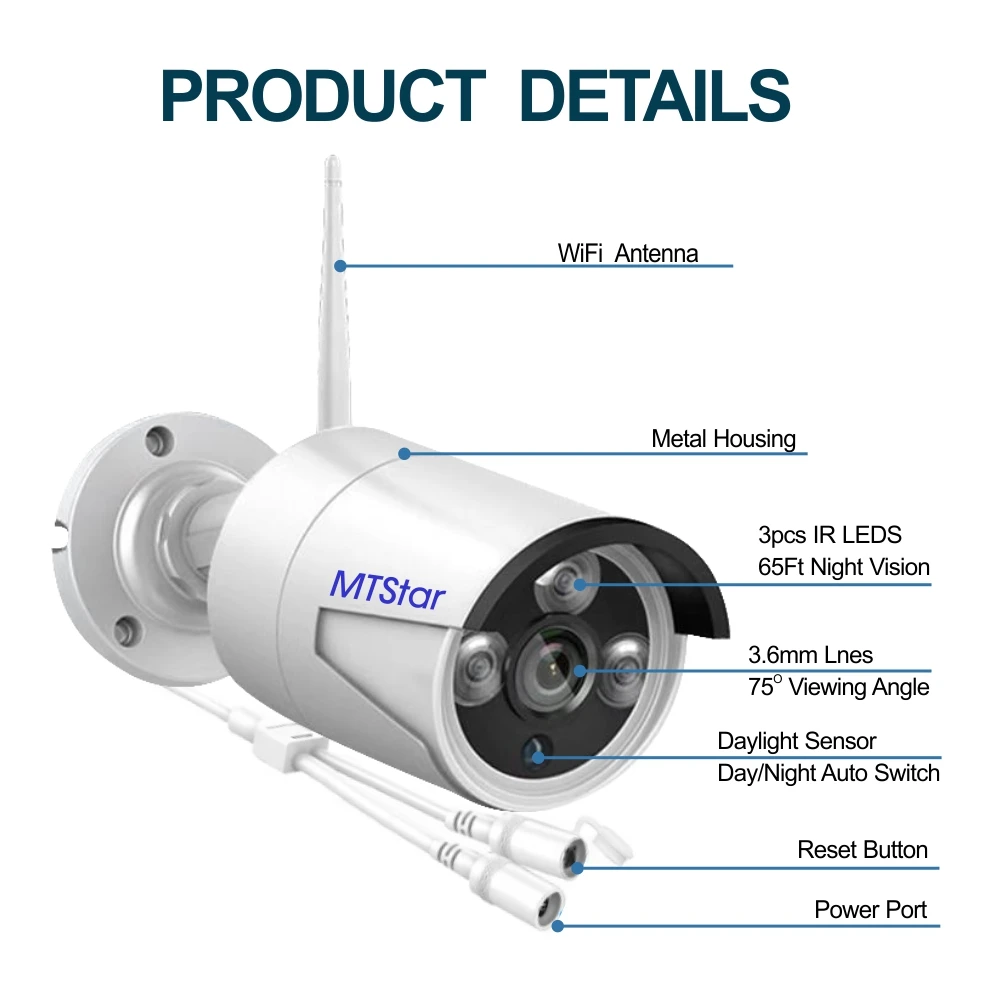 안신시 8채널 스마트 무선 WiFi 카메라 키트 5MP PTZ 야외 보안 카메라 비디오 감시 시스템 (16.5인치 LCD 포함)