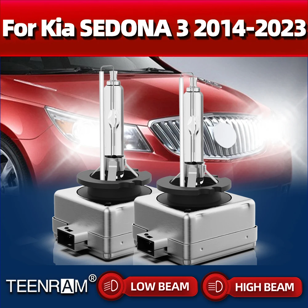 

2 шт. D3S HID ксеноновая лампа для фар 35 Вт 6000 лм Автомобильные фары 12 в 2014 K для Kia SEDONA 3 2017-2018 2019 2020 2021 2022 2023