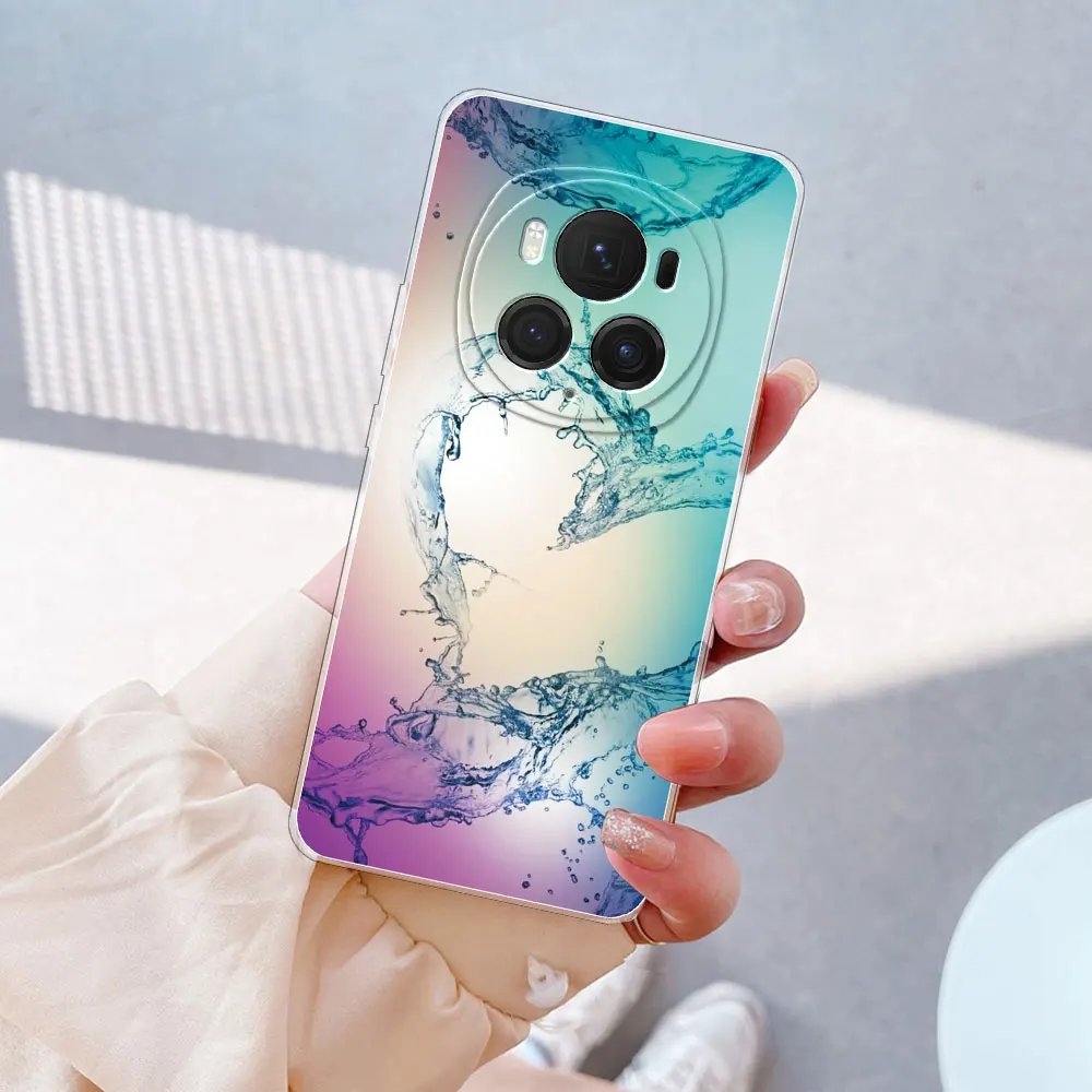 Clear Soft Silicone Fashion Phone Case - Protective Back Cover